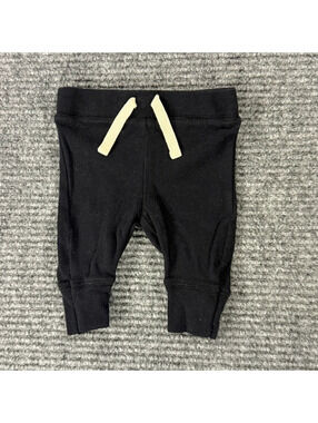 Gerber Black Sweatpants Newborn Baby Black